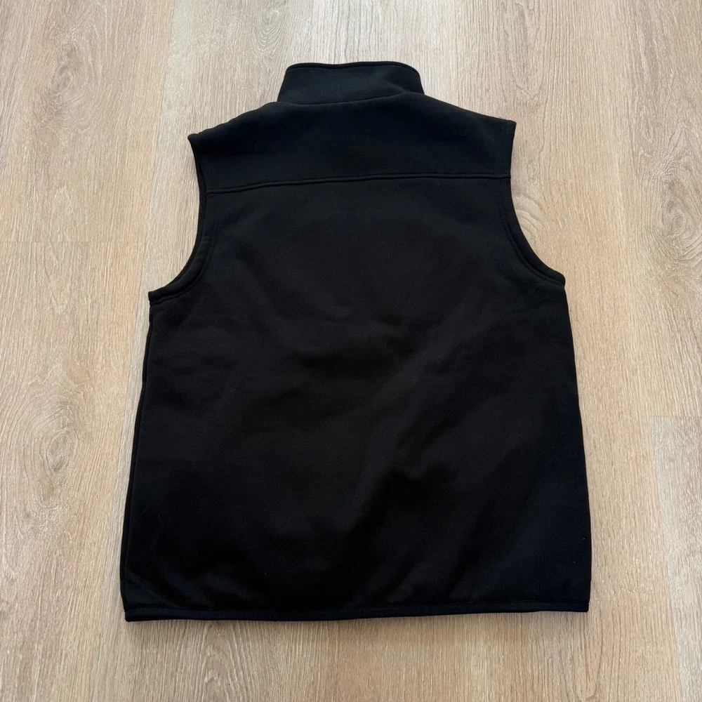 Ororo Heated Fleece Vest Mens Large Black Full Zip Sleeveless Jacket Warm L